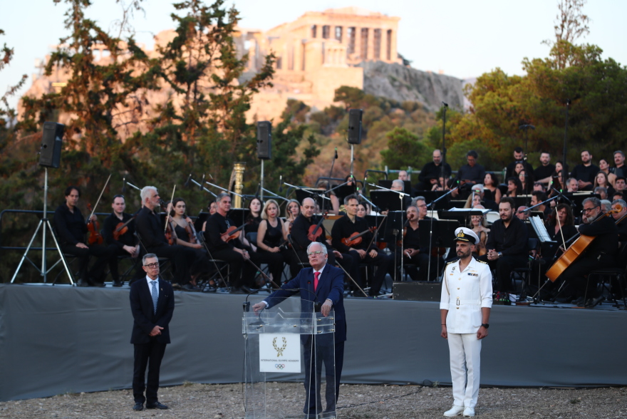 Την έναρξη της 66ης Συνόδου της Διεθνούς Ολυμπιακής Ακαδημίας κήρυξε ο Πρόεδρος της Δημοκρατίας