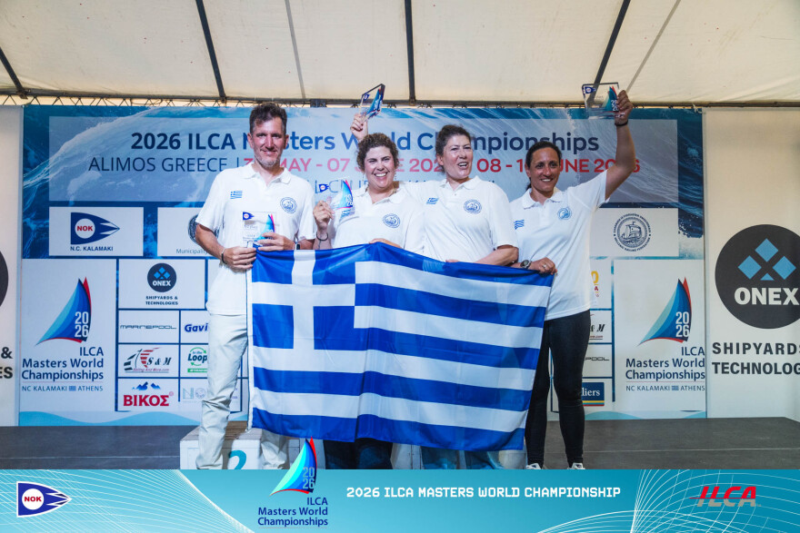 Ιστιοπλοΐα: Τέσσερα μετάλλια για την Ελλάδα  στο Παγκόσμιο πρωτάθλημα Ilca 6 Masters