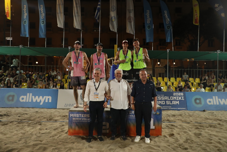 Ντάλλας και Χατζηνικολάου κατέκτησαν το Thessaloniki Grand Slam στην πλατεία Αριστοτέλους  