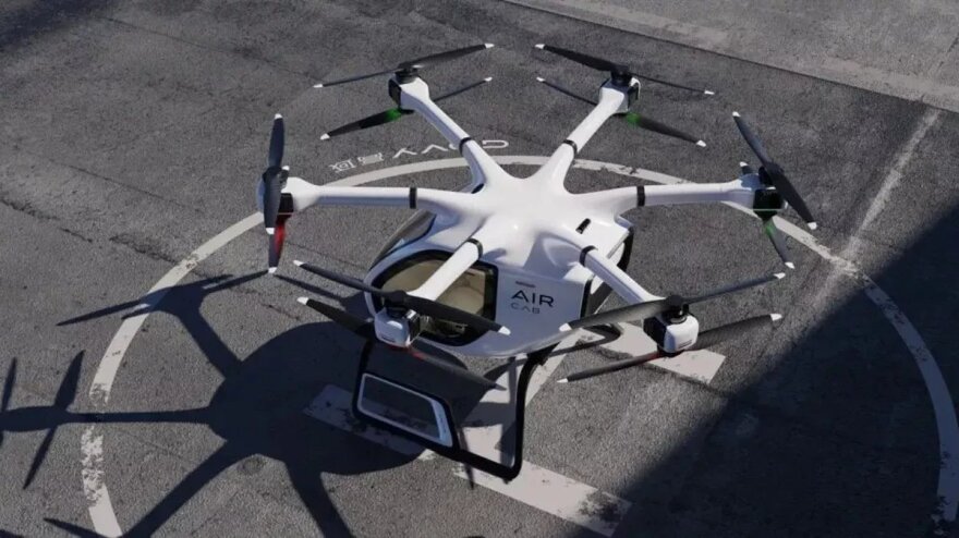To ιπτάμενο ηλεκτρικό robotaxi της GAC