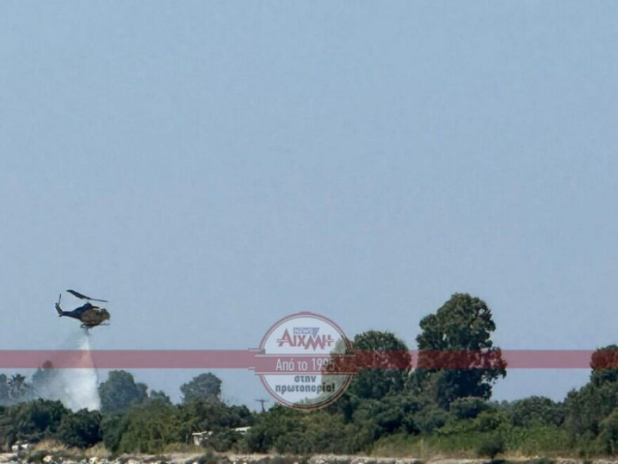 Οριοθετήθηκε η φωτιά στην Τουρλίδα Μεσολογγίου: Επιχείρησαν αεροσκάφη και ελικόπτερο της Πυροσβεστικής
