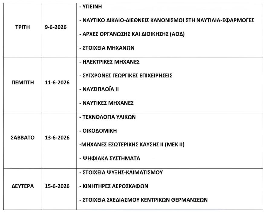 Πανελλαδικές 2026: Σε τέσσερα μαθήματα ειδικότητας εξετάζονται σήμερα οι υποψήφιοι των ΕΠΑΛ
