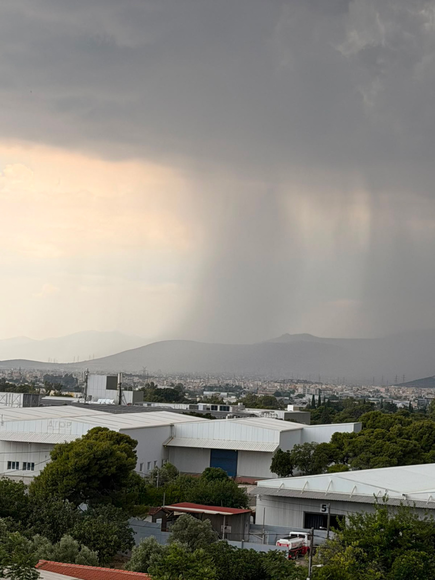 Καταιγίδες με πολλούς κεραυνούς και χαλάζι στα βορειοανατολικά της Αττικής, οι περιοχές που θα χτυπήσει η κακοκαιρία