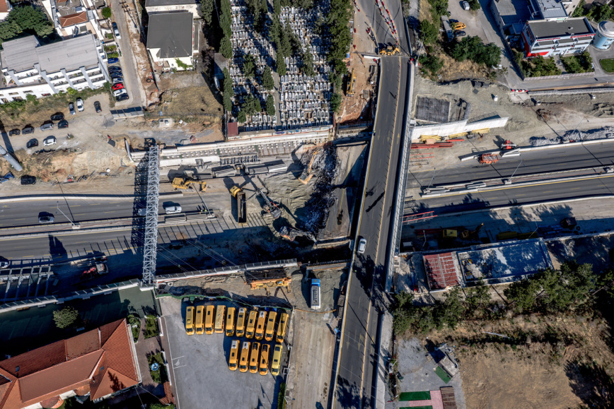 Θεσσαλονίκη: Σε εξέλιξη η κατεδάφιση της γέφυρας Πανοράματος λόγω Flyover, κυκλοφοριακές ρυθμίσεις στον Περιφερειακό