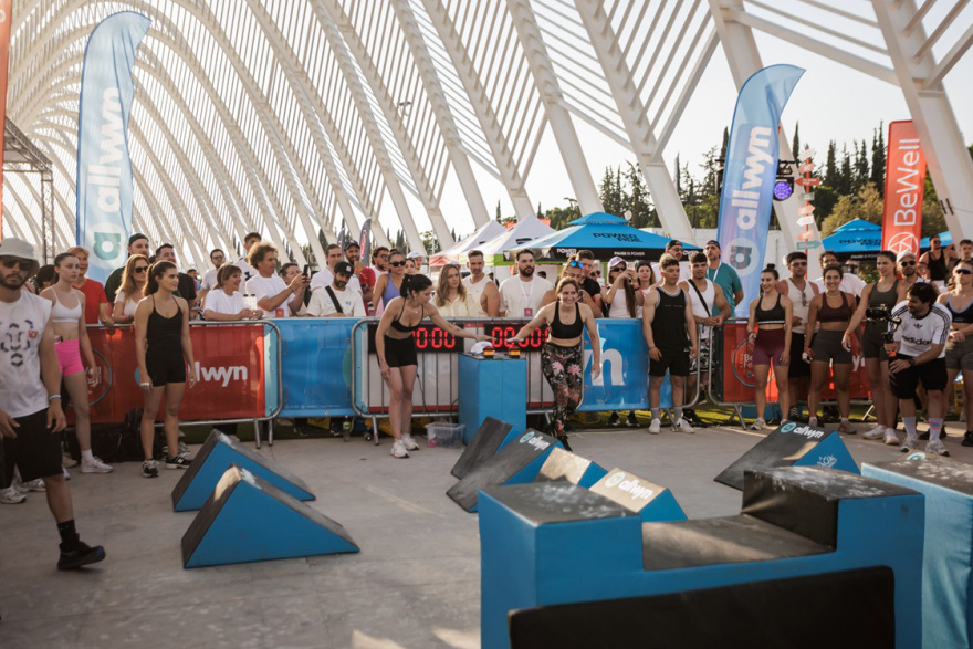 Από το ΟΑΚΑ στην … Ιαπωνία: Το Allwyn Fitness Challenge (Ninja Warrior) που απογείωσε το BeWell Festival