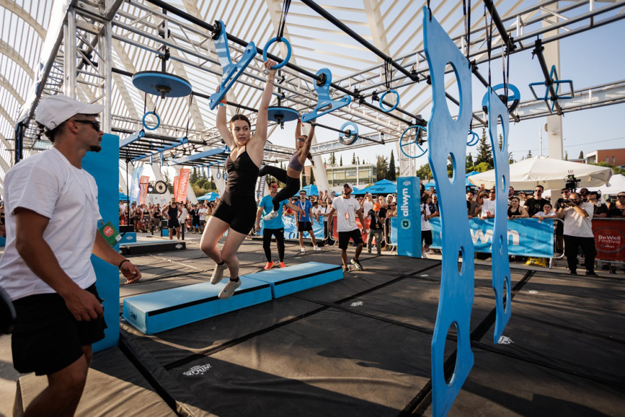 Από το ΟΑΚΑ στην … Ιαπωνία: Το Allwyn Fitness Challenge (Ninja Warrior) που απογείωσε το BeWell Festival