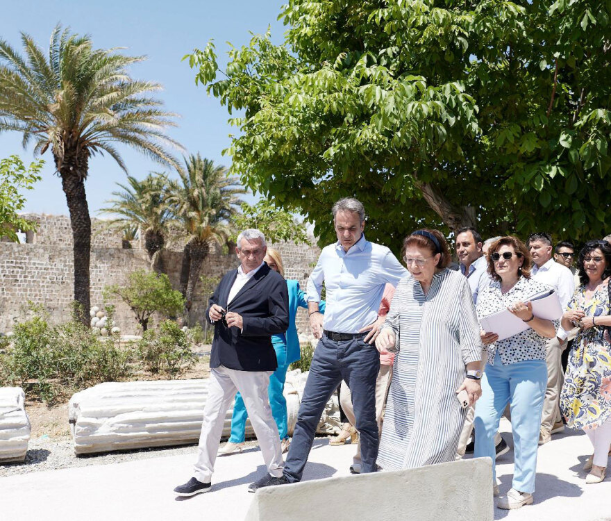 Τα εγκαίνια της Περβόλας στη Ρόδο: Ένας αρχαιολογικός χώρος, αθέατος για 75 χρόνια