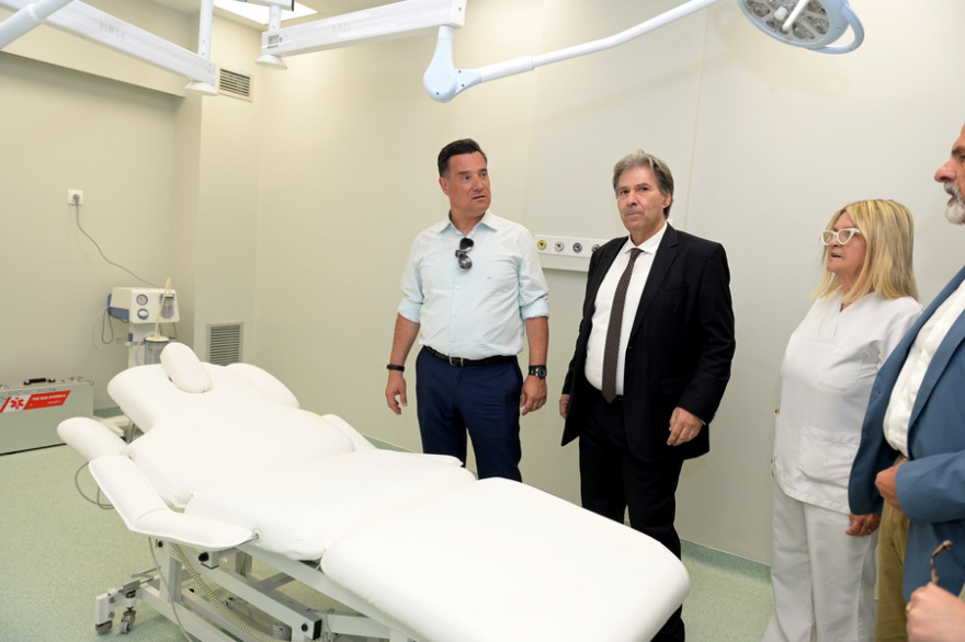 Πάτρα: Ο Γεωργιάδης επιθεώρησε τα έργα σε τρία νοσοκομεία και στο κέντρο υγείας βορείου τομέα