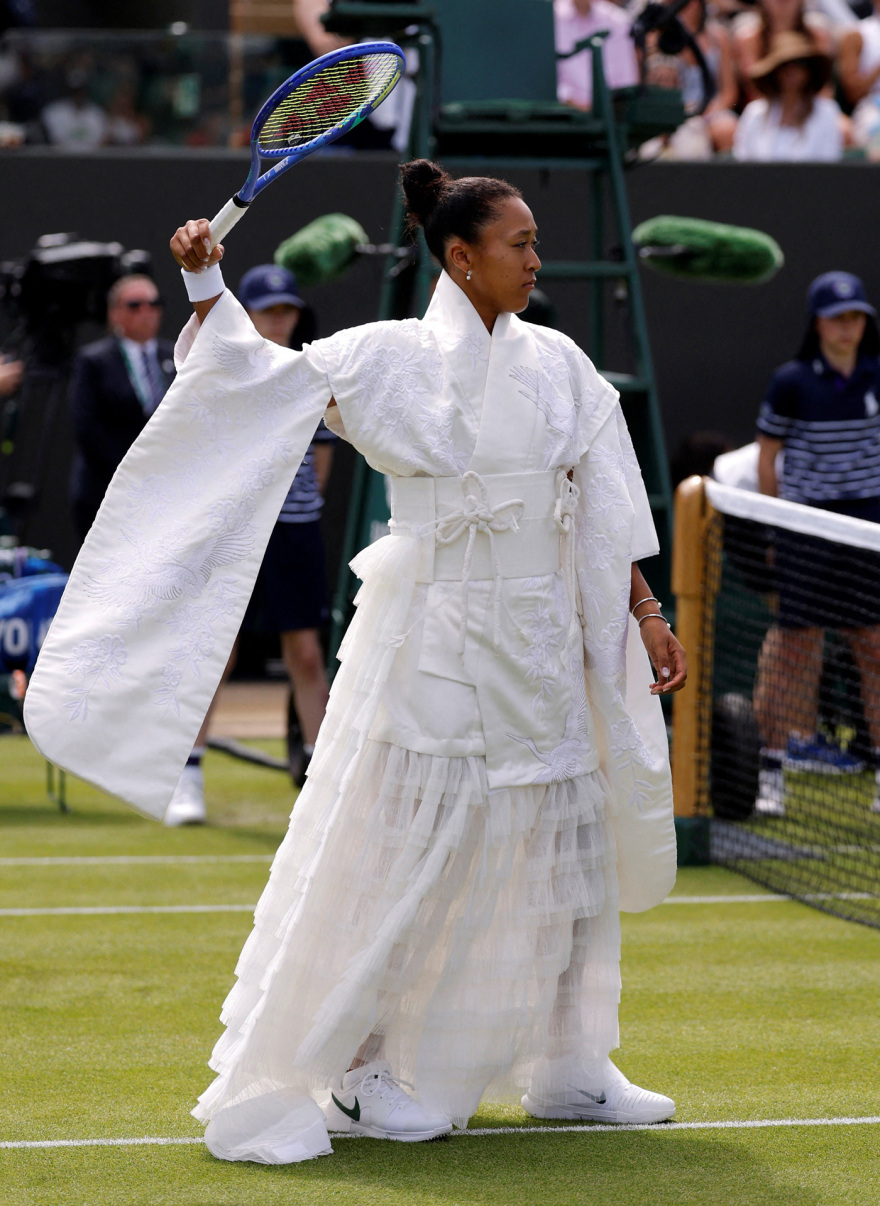 Viral η είσοδος της Ναόμι Οσάκα στο Wimbledon, φόρεσε κιμονό και έκλεψε την παράσταση