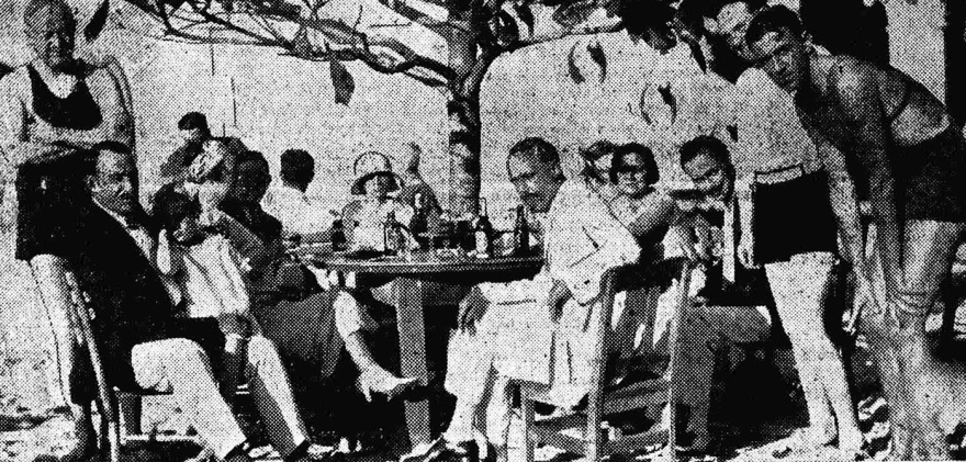Κυριακή αργούτσικα στην παραλία του Σχοινιά
