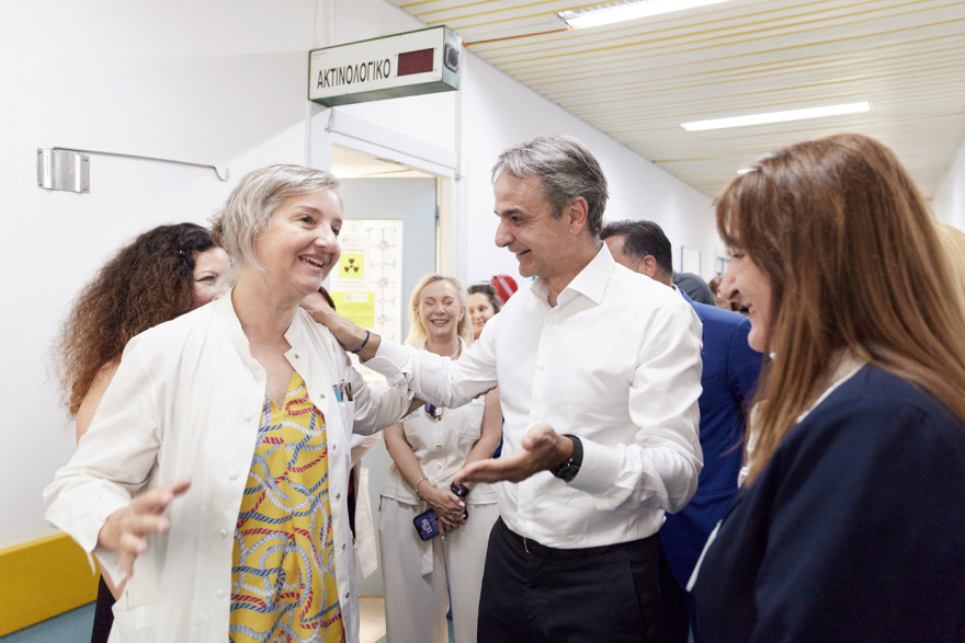 Μητσοτάκης: Μετατρέψαμε το ταλαιπωρημένο Παίδων Πεντέλης σε ένα υπερσύγχρονο παιδιατρικό νοσοκομείο