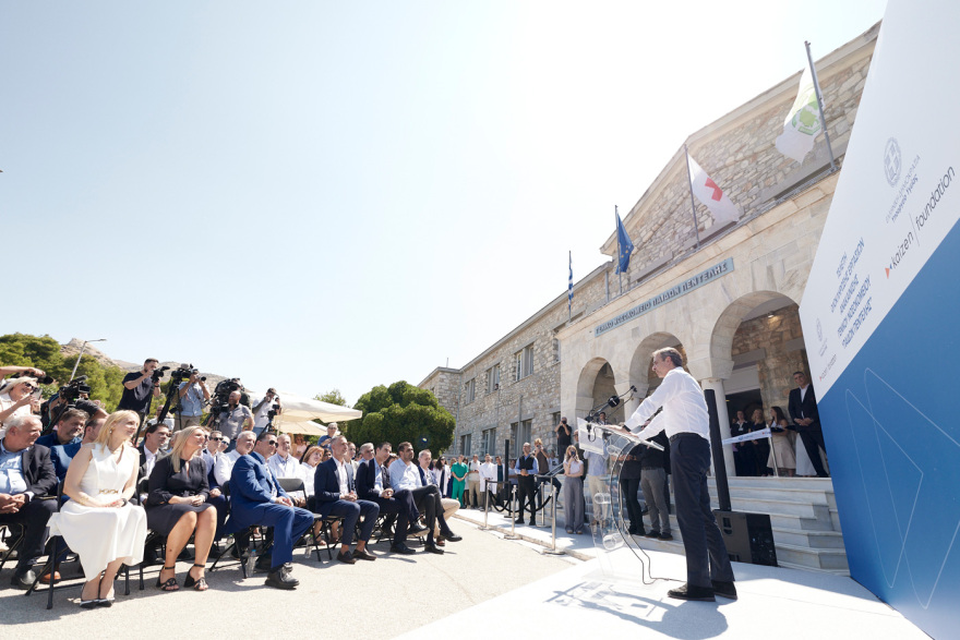 Μητσοτάκης: Μετατρέψαμε το ταλαιπωρημένο Παίδων Πεντέλης σε ένα υπερσύγχρονο παιδιατρικό νοσοκομείο