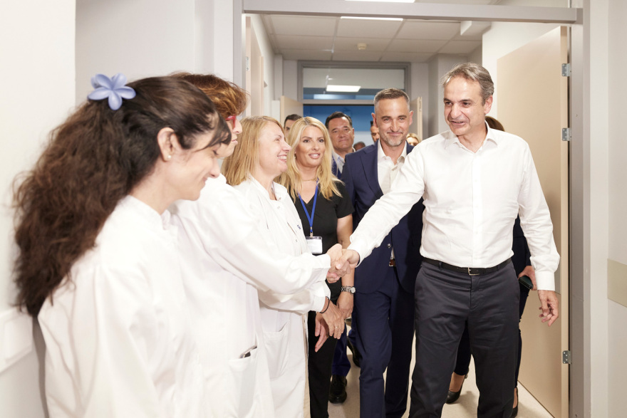 Μητσοτάκης: Μετατρέψαμε το ταλαιπωρημένο Παίδων Πεντέλης σε ένα υπερσύγχρονο παιδιατρικό νοσοκομείο