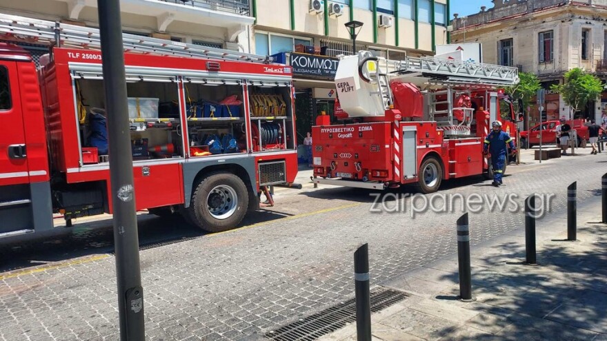 Συναγερμός στο κέντρο των Χανίων μετά από φωτιά σε τουριστικό κατάλυμα, δείτε εικόνες