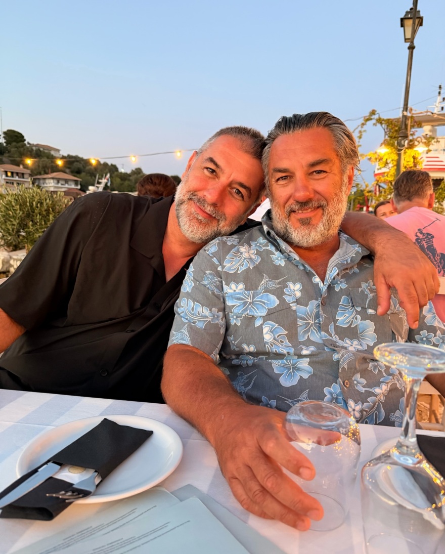  Δέσποινα Βανδή: Οι φωτογραφίες από τις καλοκαιρινές διακοπές με τον Βασίλη Μπισμπίκη
