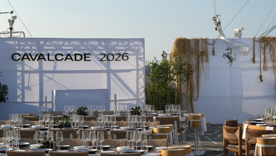 Το Barbarossa της Πάρου υποδέχθηκε το Ferrari Cavalcade 2026