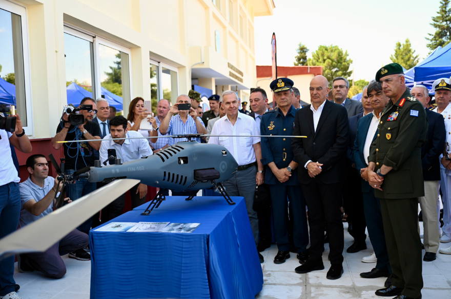Στα εγκαίνια του Κέντρου Διακλαδικής Εκπαίδευσης drone στην Τρίπολη ο Δένδιας, δείτε βίντεο και φωτογραφίες
