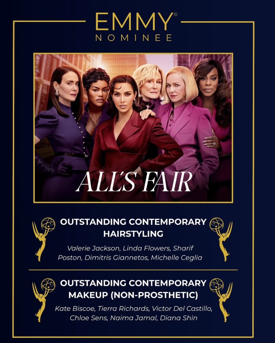Emmy 2026: Ο Δημήτρης Γιαννέτος είναι υποψήφιος για τη σειρά «All’s Fair» με την Κιμ Καρντάσιαν