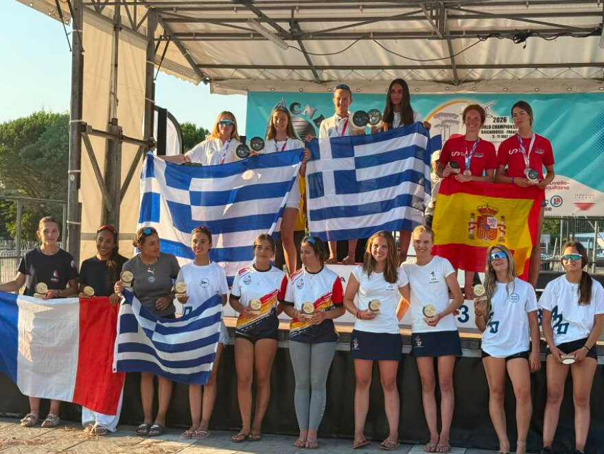 Κυριαρχία της ελληνικής ιστιοπλοΐας με συνολικά 30 μετάλλια στο Παγκόσμιο Πρωτάθλημα 420 U17
