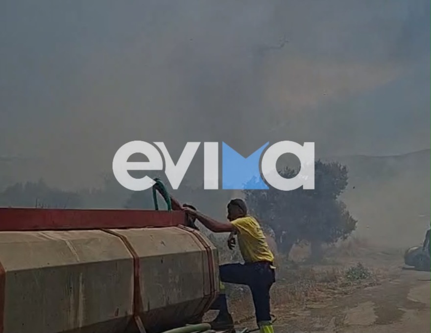 Μαίνεται η φωτιά στο Αλιβέρι, 112 για εκκένωση του Προφήτη Ηλία