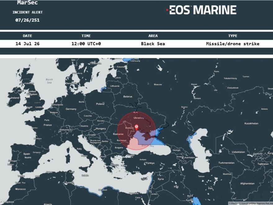 Νέα επίθεση με drones σε εμπορικά πλοία στη Μαύρη Θάλασσα: Νεκρός πλοίαρχος, στις φλόγες bulk carrier ανοιχτά της Οδησσού