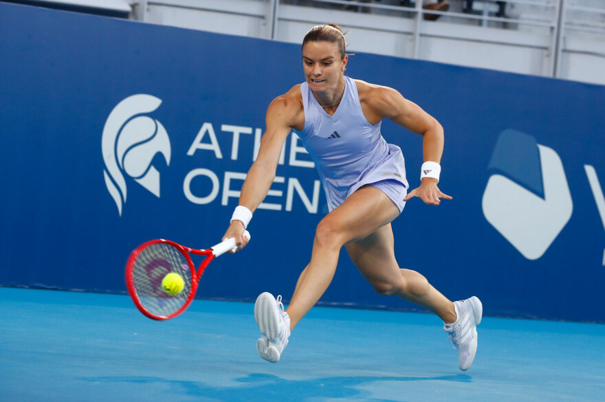 Στο WTA 250 Athens Open Κυριάκος, Μαρέβα και Κωνσταντίνος Μητσοτάκης: Είδαν τη Σάκκαρη να προκρίνεται στα ημιτελικά, βίντεο και φωτογραφίες