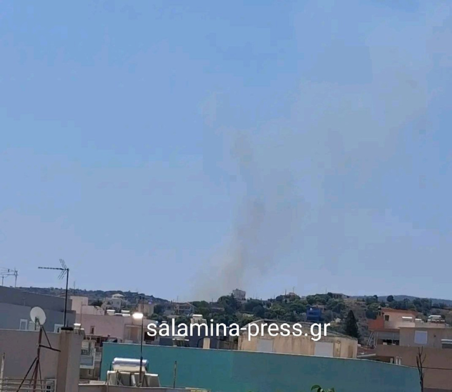 Οριοθετήθηκε η φωτιά στη Σαλαμίνα: Έκαιγε κοντά σε σπίτια, πολίτες απομακρύνθηκαν προς παραλία 8 Φωτιά κοντά σε σπίτια στα Σελίνια Σαλαμίνας, 112 για απομάκρυνση προς παραλία