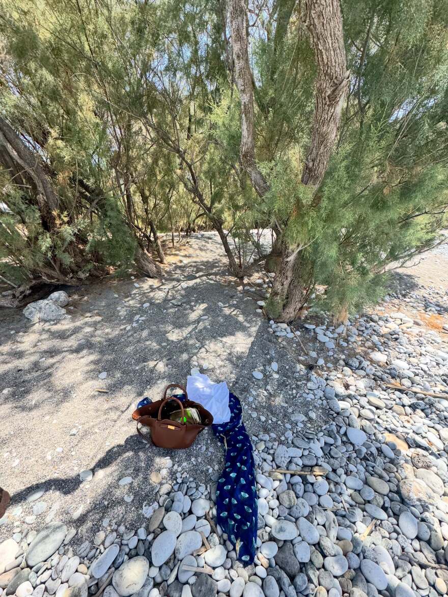 Οι φωτογραφίες της Δανάης Μπάρκα με μαγιό και το φιλί με τον σύζυγό της: Ό,τι χρειάζομαι χωράει σε μια παραλία