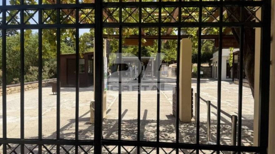 Κλειστή και σήμερα η Κνωσός λόγω καύσωνα, δείτε φωτογραφίες