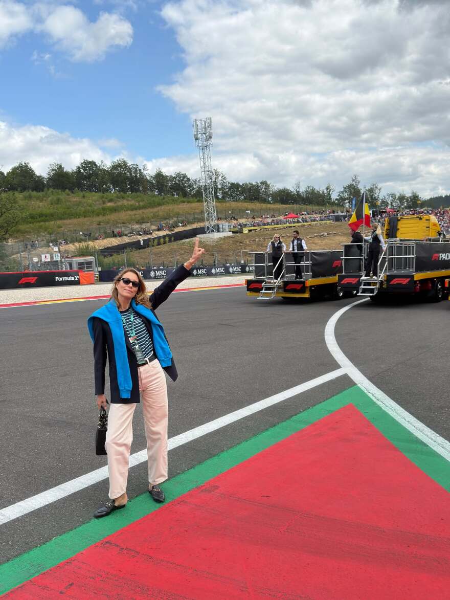 Η Βίκυ Καγιά βρέθηκε στο Grand Prix του Βελγίου: «Καθαρή αδρεναλίνη»
