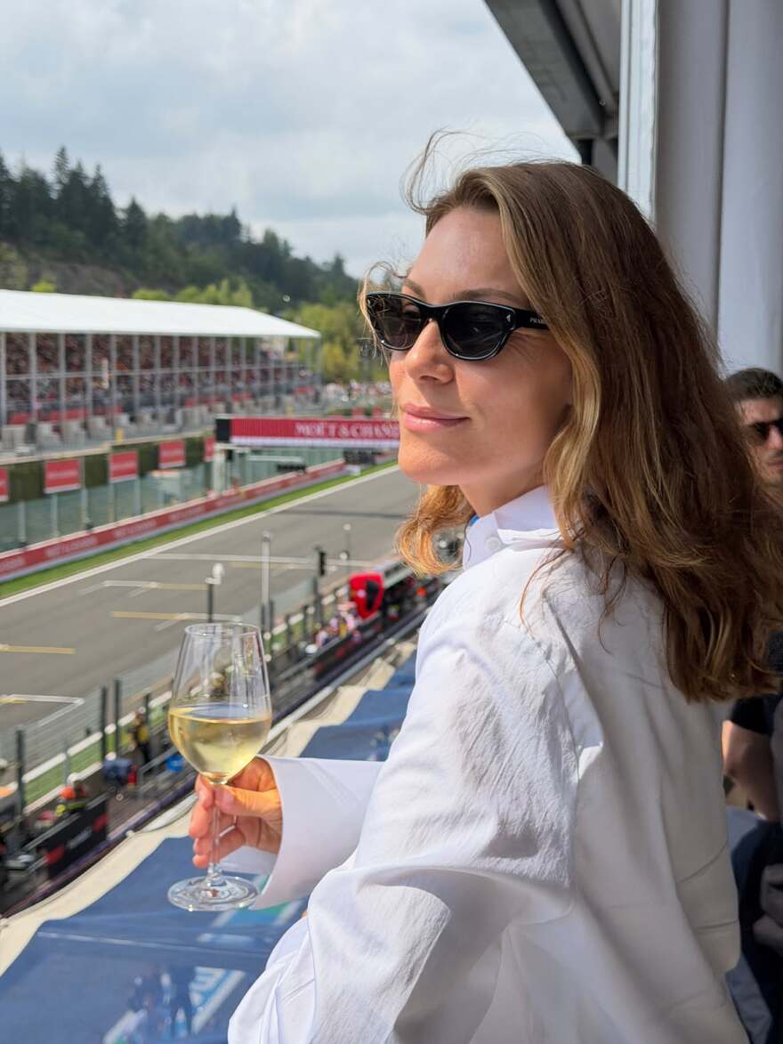 Η Βίκυ Καγιά βρέθηκε στο Grand Prix του Βελγίου: «Καθαρή αδρεναλίνη»