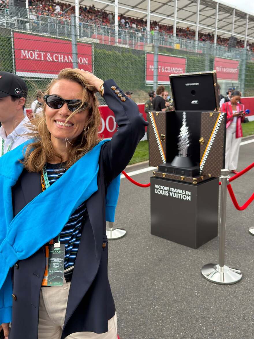 Η Βίκυ Καγιά βρέθηκε στο Grand Prix του Βελγίου: «Καθαρή αδρεναλίνη»