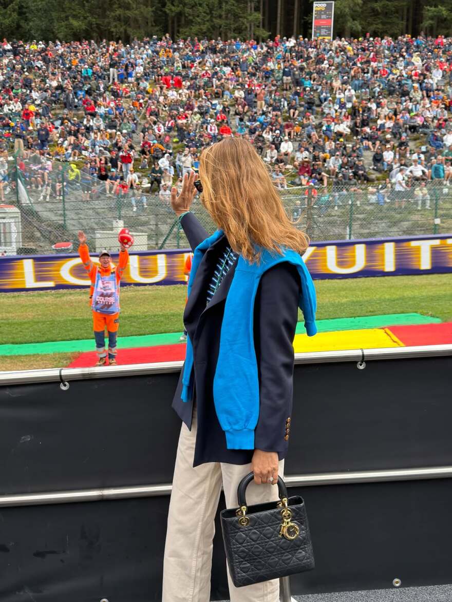 Η Βίκυ Καγιά βρέθηκε στο Grand Prix του Βελγίου: «Καθαρή αδρεναλίνη»