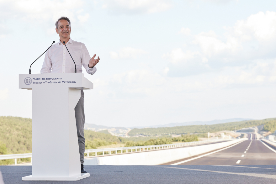 Μητσοτάκης από Γρεβενά: Ο Ε65 είναι η απάντηση στην ερώτηση πού πηγαίνουν τα λεφτά από το Ταμείο Ανάκαμψης