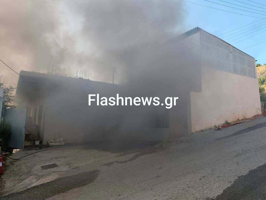 Έκρηξη σε εργαστήριο επισκευής σκαφών στα Χανιά, ένας τραυματίας