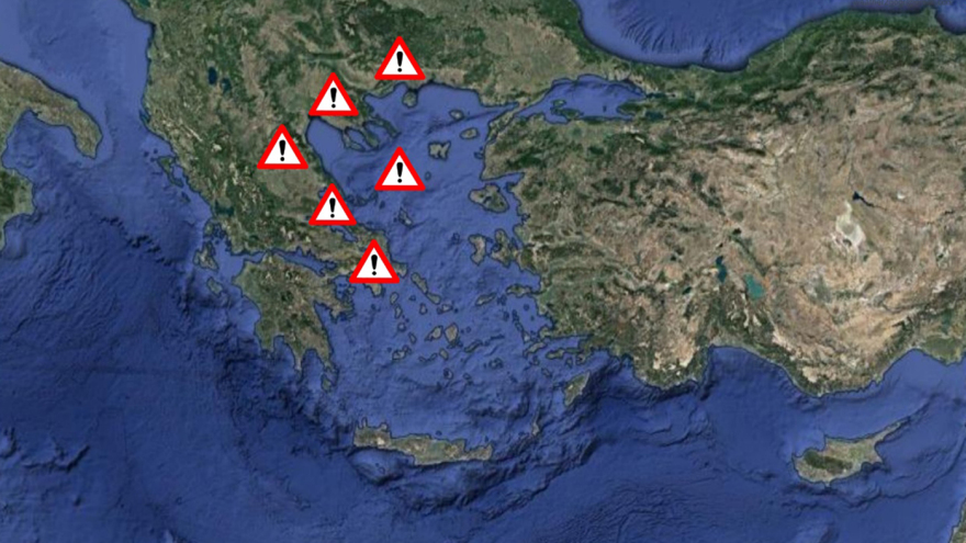Ανάσα δροσιάς με πτώση θερμοκρασίας έως 10 βαθμούς, έρχονται επικίνδυνες καταιγίδες, η πρόγνωση Τσατραφύλλια στο protothema
