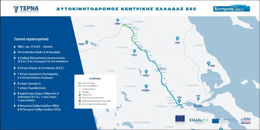 Ε65: Το τέλος μιας διαδρομής 20 ετών, πώς ολοκληρώθηκε ο πιο δύσκολος αυτοκινητόδρομος της χώρας
