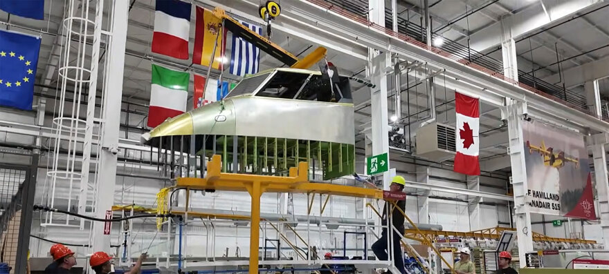 Οι πρώτες εικόνες του νέου Canadair 515 που έρχεται Ελλάδα και θα πετά και νύχτα