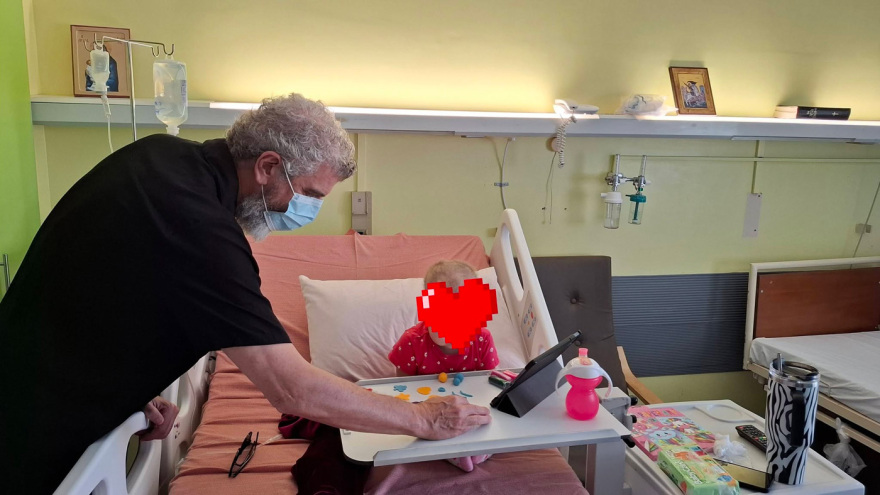 Βλαδίμηρος Κυριακίδης: Για πέμπτη συνεχόμενη χρονιά στο ΠΑΓΝΗ, βρέθηκε κοντά στα παιδιά και άκουσε τις ιστορίες τους