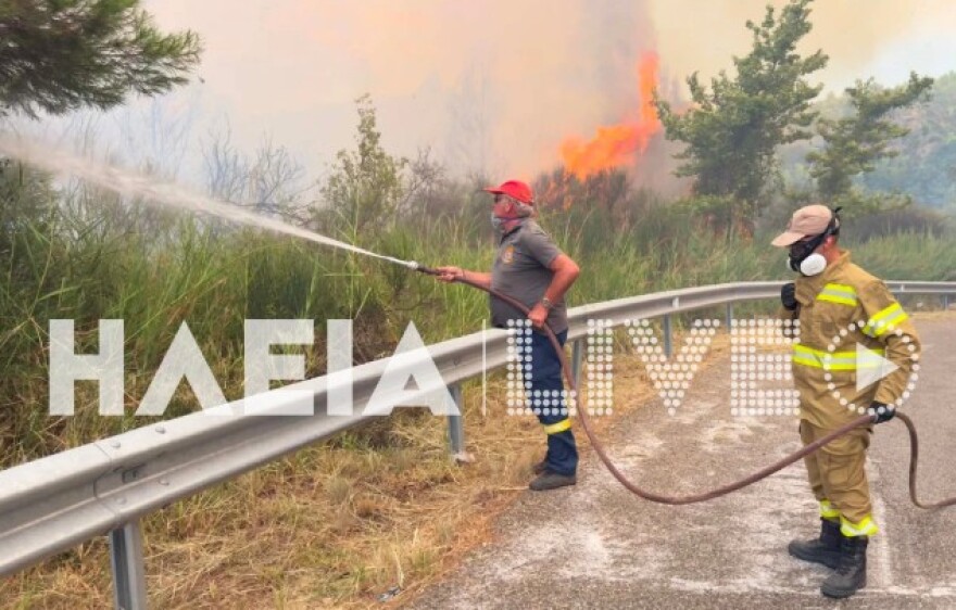 Καλύτερη η εικόνα της φωτιάς σε δάσος στο Μουζάκι Ηλείας, λέει ο αντιπεριφερειάρχης, επιχειρούν μόνο επίγειες δυνάμεις, δείτε βίντεο και φωτογραφίες