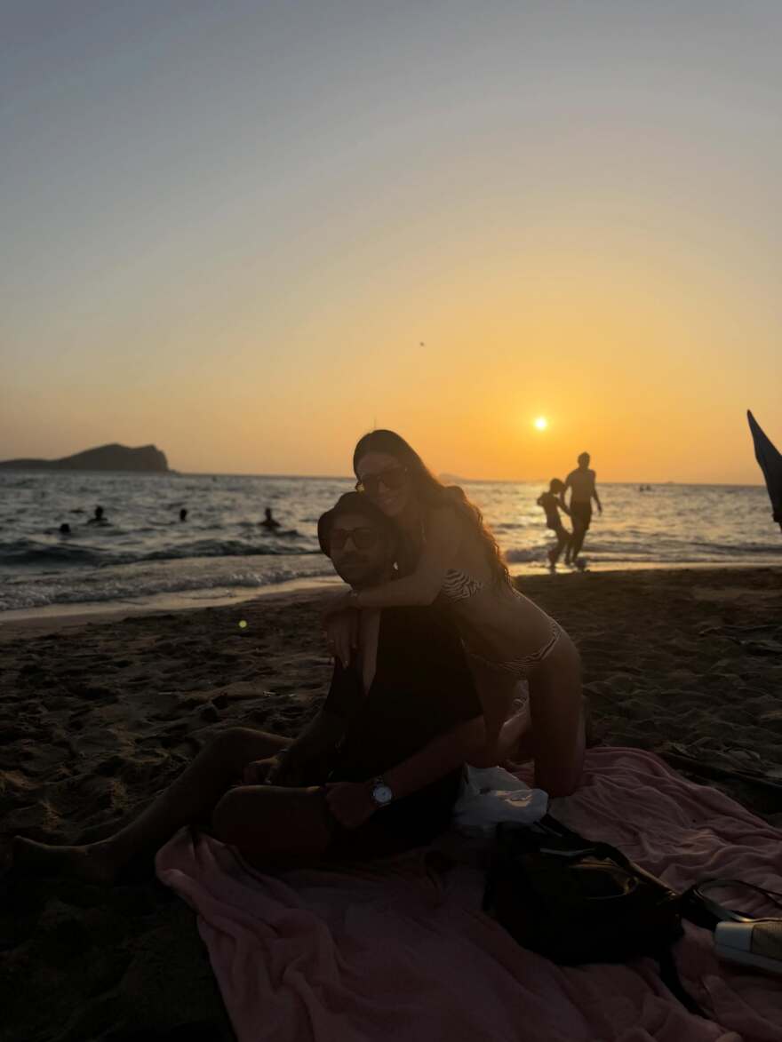 Ανδρέας Γεωργίου και Σιμώνη Χριστοδούλου: Οι φωτογραφίες από τις διακοπές τους στην Ίμπιζα