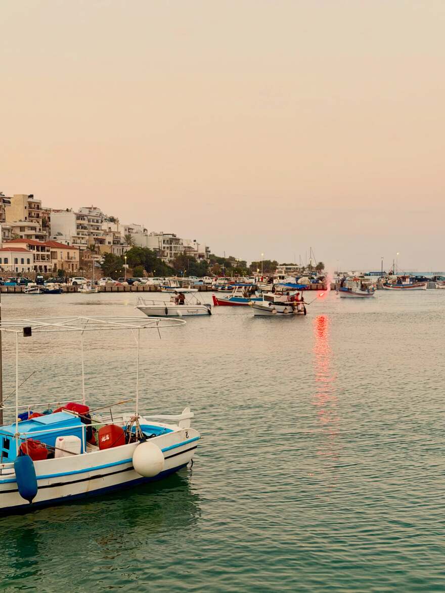 Βάσω Λασκαράκη: Οι φωτογραφίες της από την επίσκεψή της στη Σητεία