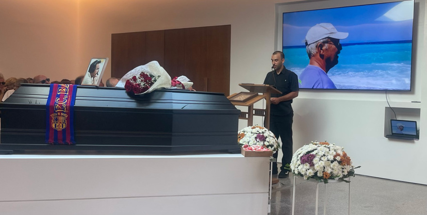 Στο Αποτεφρωτήριο Ριτσώνας το «τελευταίο αντίο» στον Γιάννη Τζούστα