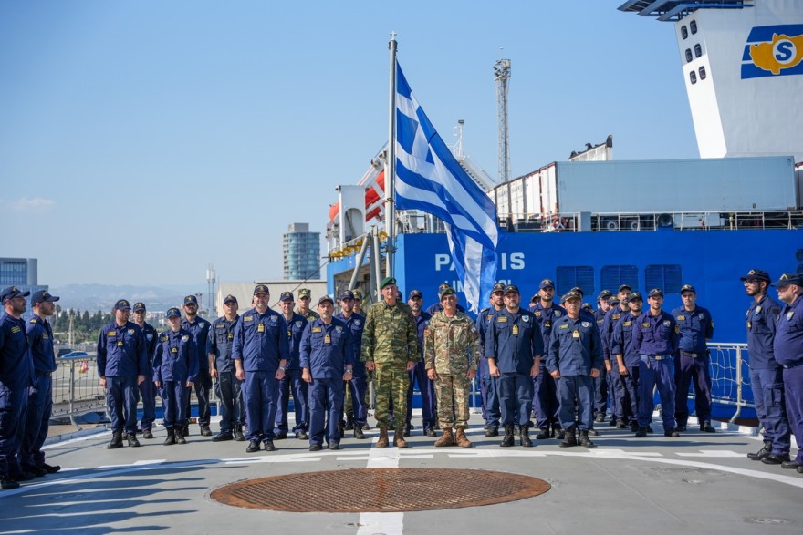 Στην Κύπρο ο Αρχηγός ΓΕΕΘΑ: Επισκέφθηκε τη Φρεγάτα «Νικηφόρος Φωκάς» και τα μαχητικά F-16 που σταθμεύουν στο νησί