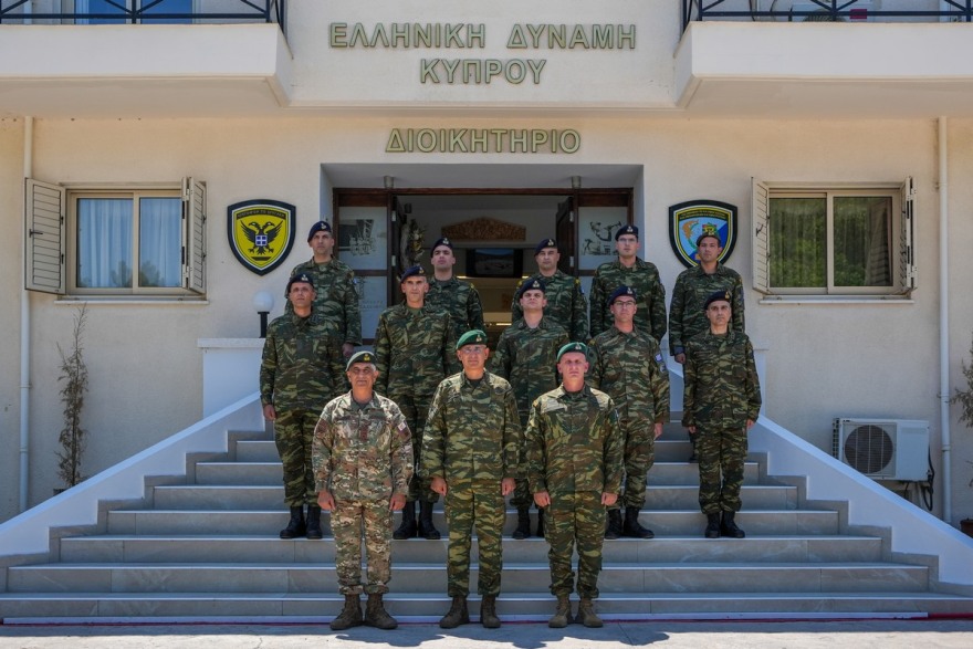 Στην Κύπρο ο Αρχηγός ΓΕΕΘΑ: Επισκέφθηκε τη Φρεγάτα «Νικηφόρος Φωκάς» και τα μαχητικά F-16 που σταθμεύουν στο νησί