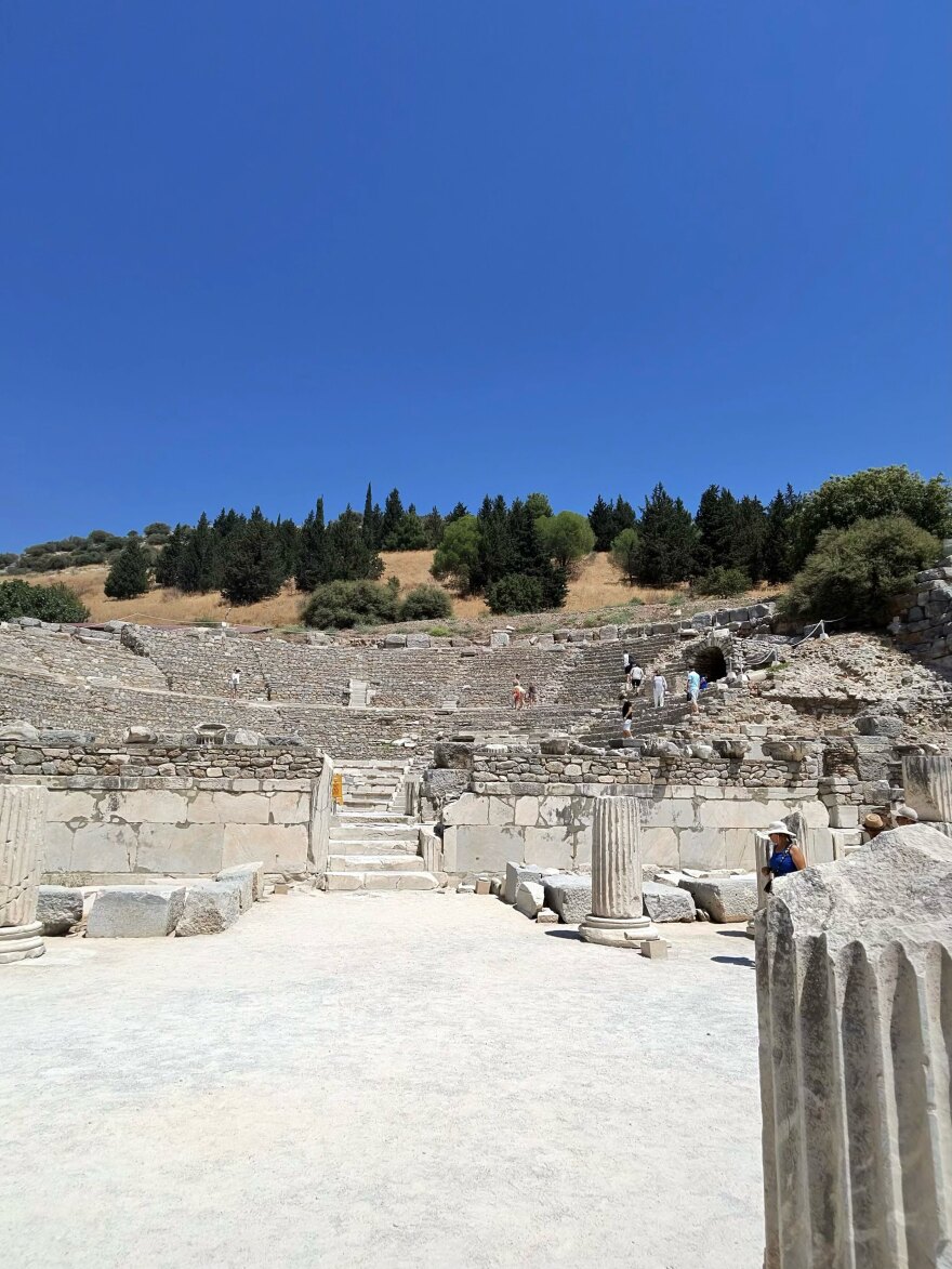 Η Μαριέττα Χρουσαλά επισκέφτηκε την αρχαία πόλη της Εφέσου: Ένας τόπος απαράμιλλης ομορφιάς, έγραψε