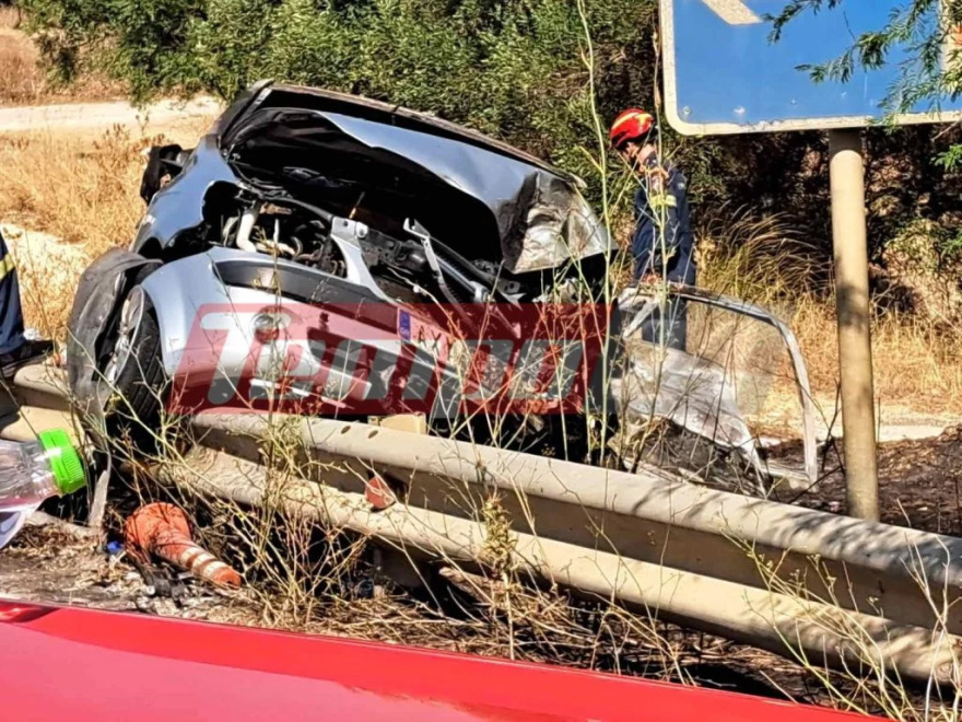 Μετωπική δύο οχημάτων στην Κάτω Αχαΐα: Αυτοκίνητο «άρπαξε» φωτιά, απανθρακώθηκε ο οδηγός, δείτε φωτογραφίες 