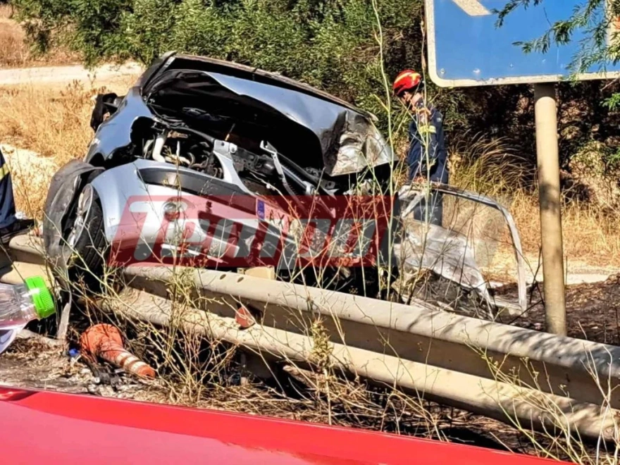 Τροχαίο δυστύχημα στην Κάτω Αχαΐα: Απανθρακώθηκε γυναίκα, τραυματίστηκε σοβαρά οδηγός 3 troxaio 3