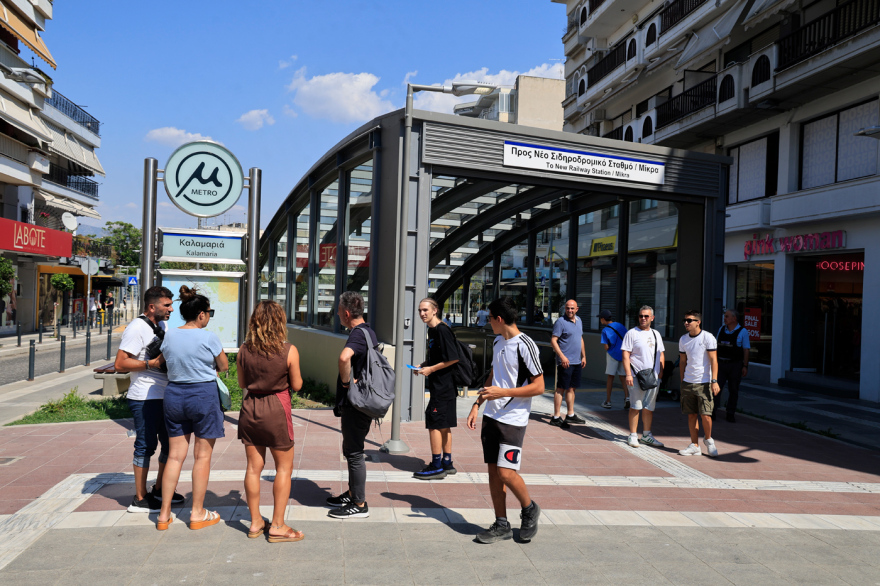 Άνοιξε για το επιβατικό κοινό η επέκταση του Μετρό Θεσσαλονίκης στην Καλαμαριά, δείτε βίντεο και φωτογραφίες