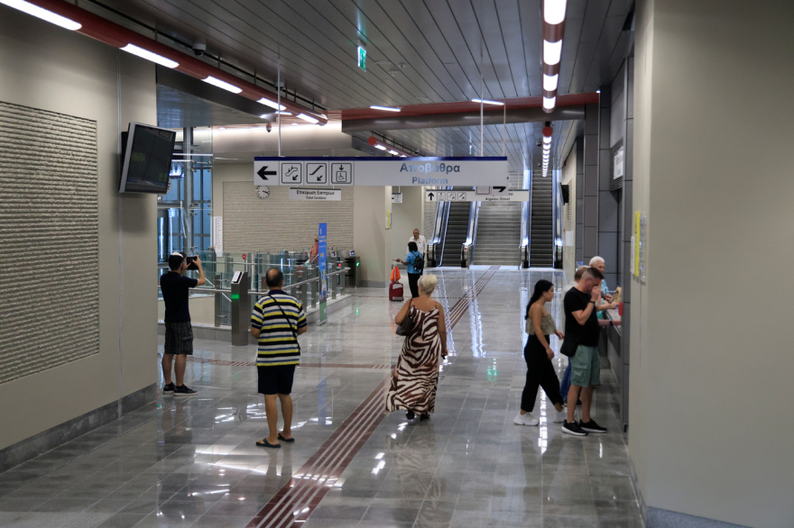 Άνοιξε για το επιβατικό κοινό η επέκταση του Μετρό Θεσσαλονίκης στην Καλαμαριά, δείτε βίντεο και φωτογραφίες